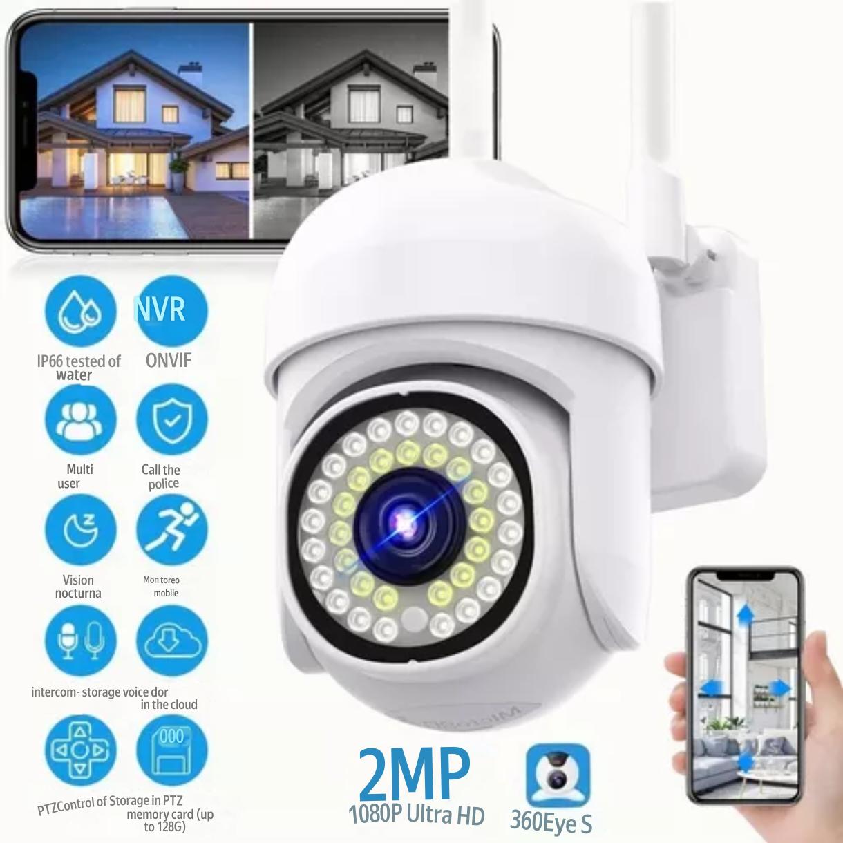 CAMARA 360 WIFI SEGURIDAD FULLHD IP